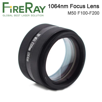 FireRay Laser Focus Lens M50 Разход на обектива Scews M50 Focus 100 110 120 150 200 мм за лазерно заваряване YAG