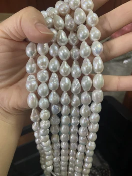 Сладководни перли във формата на капка в стил барок 9-12 мм за бижута