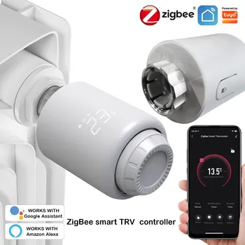 YUJIE Sasha smart zigbee превключвател отопление valve timing app дистанционно управление, енергоспестяващ WiFi термостат AE02HIS-008