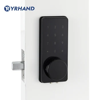 Цифрова система за заключване на вратите без ключ, мини-електронен болт, код карта, автоматично заключване на вратите се Отваря код, карта M1 и механичен ключ