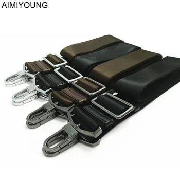 Ремъци за чанти AIMIYOUNG, здрав найлонов ремък с кука, на мъжкото рамо, чанта-портфейл, широк Дълъг ремък, заменяеми колана, аксесоар за чанта