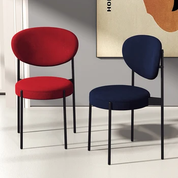 Съвременните скандинавски ергономични Офис Кухненски кът, столове Дълги Релаксиращи Подови трапезни столове За всекидневна Sandalye Home Furniture