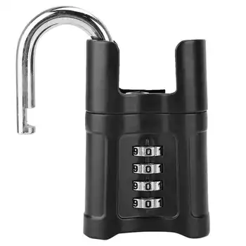 4-Цифрен и брава комбинация пароли, окачени заключване, водоустойчив сигурност, сигурна брава