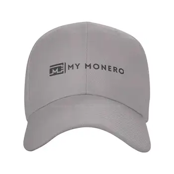 Чантата MyMonero, висококачествени дънкови шапка с логото, бейзболна шапка, вязаная капачка
