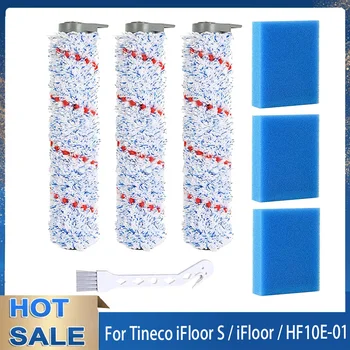 За Tineco iFloor S/iFloor/HF10E-01 Безжична Прахосмукачка за Мокро и Сухо Почистване на Резервни Части Роликовая Четка Hepa Филтър гъба