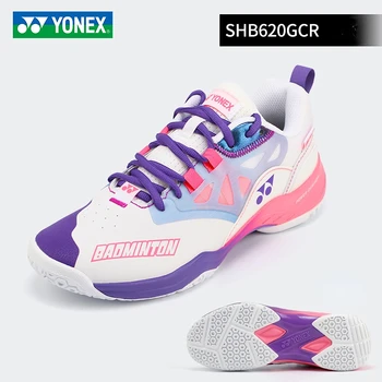 2023 Yonex обувки за бадминтон, тенис обувки, мъжки и дамски спортни обувки, лека силовата възглавница SHB620WCR