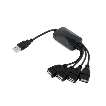 От 1 щепсела до 4 штекерных USB-хъб, сплитер, удлинительного кабел USB 2.0, удлинительного кабел за прехвърляне на данните, адаптер за захранване, датчик контакти