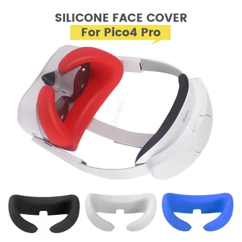 Калъф за защита от пот, работа на смени тампон за лице силиконов калъф за очите, аксесоари за очила за виртуална реалност Pico Neo 4