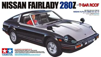 Tamiya 24015 Комплект модел за Сглобяване на Автомобили 1/24 Nissan Fairlady 280Z Модел на Покрива С Т-образна Перекладиной Хоби Колекциониране за Възрастни на Най-новия 2022
