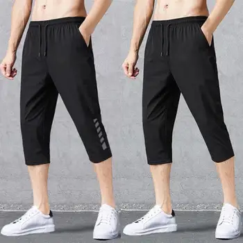 Всеки ден модерен мъжки летни панталони за джогинг, бързо съхнещи мъжки летни панталони, тренировочная мъжки дрехи