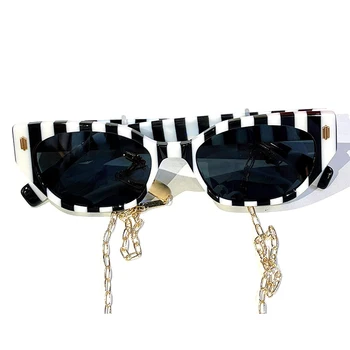 Ретро Градиентные дамски Слънчеви очила с кошачьим око, Марка дизайнерски обувки, Високо Качество, Реколта Слънчеви Очила Hloiday за улицата, нюанси Oculos De Sol