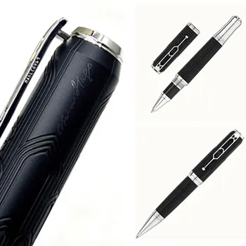 Луксозна писалка-roller за архитектура на катедралата на Виктор Юго MB, black Подаръчен комплект химикалки, канцеларски писма със сериен номер