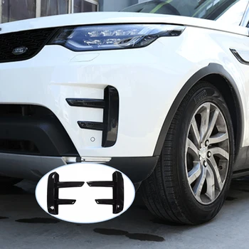 Черна решетка на предната броня на автомобила, тампон на отдушник, стикер за интериора, аксесоари за Land Rover Discovery 5 LR5 L462 2017-2020