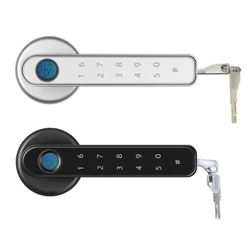 Bluetooth-съвместими заключване с парола, USB зареждане, дръжки на врати, заключване с 2 ключа, заключване с лостова дръжка, бесключевой вход в апартамент