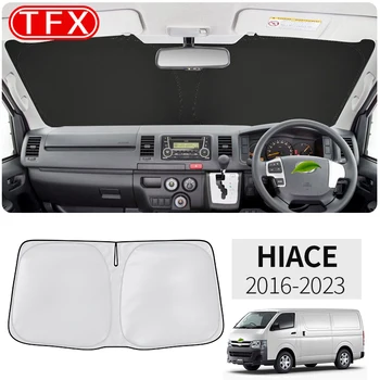 За Toyota HiAce 200 2016-2023 Авто коса с нано-изолация, сенника на предното стъкло, сенника на предното прозорец, аксесоари за интериора