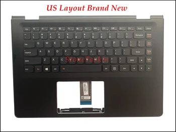 Висококачествена клавиатура 5CB0J34044 за лаптоп Lenovo Flex 3-1470 YOGA 500-14ISK plamrest в стил американски пикап с подсветка тестван Висококачествена клавиатура 5CB0J34044 за лаптоп Lenovo Flex 3-1470 YOGA 500-14ISK plamrest в стил американски пикап с подсветка тестван 0