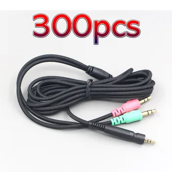 LN006436 Двойна аудио кабел 3.5 мм, За да Sennheiser G4me Game One Zero PC 373D GSP 350 500 600 Слушалки Слушалки