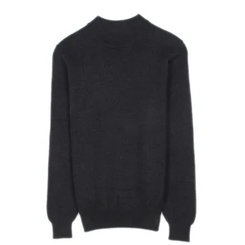 Вязаный пуловер, пуловер, мъжки 2020 Зимна нов мек модерен Топло дебели мъжки 100% вълнен пуловер