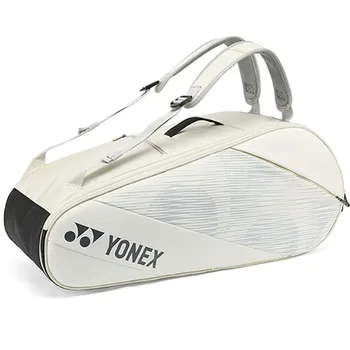 Многофункционална чанта за спортни ракета YONEX с отделение за обувки за жени, мъже и всички аксесоари за воланов
