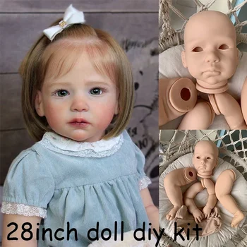 28-инчов комплект кукли Reborn за деца Lilly Reborn, Непълни Част Кукла направи си САМ