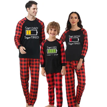 Коледен комплект еднакви пижам за Семейството, е един и същ дрехи за майки, Татковци, Деца, Семейна дрехи, Анцуг За Малки Момичета, Пижама, Пижама