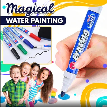 Писалка за рисуване вода, дръжка за бяла дъска, драскат, водна плаващ дръжка, чернильная дръжка, дръжки за рисуване и маркери за деца, дръжки за рисуване за възрастни C66