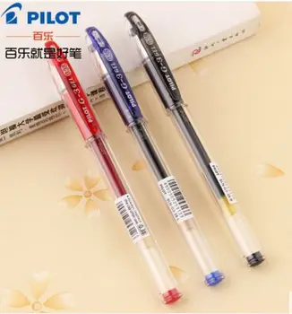 Гел химикалка PILOT G-3, Гел чернильная дръжка G3, Финансова дръжка 0,38 мм, гел писалка 0,5 мм, Япония