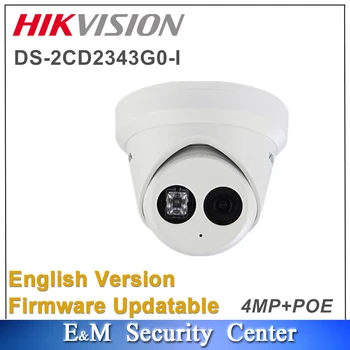 Търговия на едро на Оригинални мрежови камери Hikvision DS-2CD2343G0-I 4Mp IPC за подмяна на DS-2CD2342WD I-DS-2CD2335-I с IR-един стационарен купола