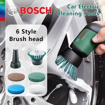 Безжична който е паркет Bosch електрически инструменти За ремонт на автомобилни драскотини Машина за полиране на боя с Четка за почистване на автомобилни гуми, електрически инструменти и