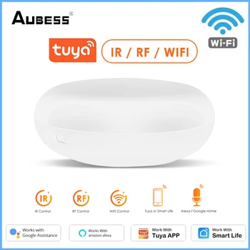 Aubess Sasha WiFi IR RF Bluetooth Умно дистанционно за климатик, телевизор, инфрачервено контролер 