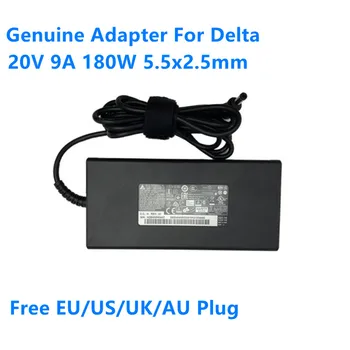 Автентичен 20 В 9A 180 W 5,5x2,5 мм DELTA ADP-180TB H Тънък ac Адаптер За MSI GS66 STEALTH 10SE-044 GF65 Зарядно Устройство за лаптоп