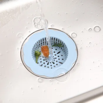 Кухненски филтър за боклук, Кухненски Антиблокирующая мивка във формата на цвете, мивка за баня, възвратна филтър, аксесоар за баня