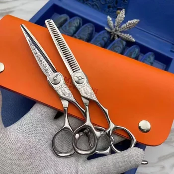 Нови професионални фризьорски инструменти MIZUTANI, салонные ножици за подстригване, набор от 6,0-инчов ножици за коса