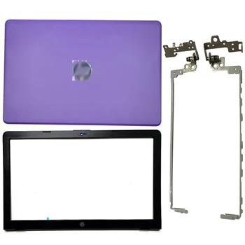 Делото LCD дисплей за лаптоп/Преден панел/LCD панти/Долен корпус За HP 15-BS 15T-BS 15-BW 15Z-BW 250 G6 255 G6 Лилаво