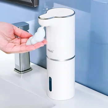 Автоматично индукционный опаковка за сапун на пяна, умна перална машина за баня с USB зареждане за баня, кухня