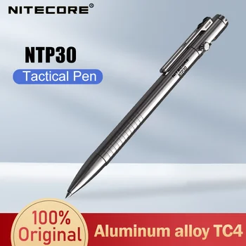 NITECORE NTP30 Тактическа дръжка от вольфрамовой стомана, инструмент за самозащита от титанова сплав, авариен открыватель за записване на комплект за оцеляване, прекъсвач прозорци