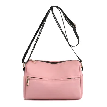 Нова дамска чанта през рамо за пазаруване в крайградски пътувания 2023, пролетно модни дамски найлонова чанта-месинджър голям капацитет