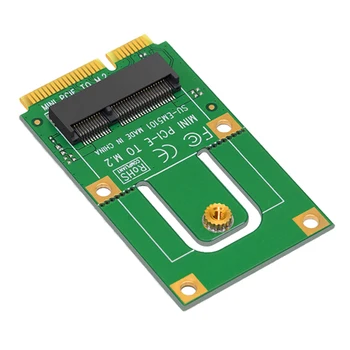 Mini PCI-E до M. 2 Адаптер Конвертор Карта за Разширяване на M. 2 NGFF Ключ E Интерфейс За M. 2 Безжичен Модул Bluetooth и WiFi за Преносими КОМПЮТРИ