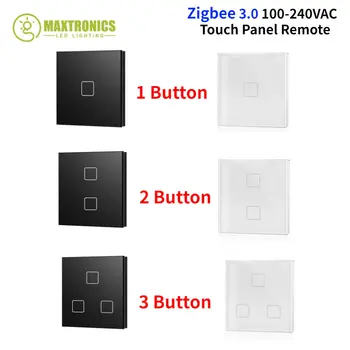 Zigbee 100-240 vac, Sasha, 1/2/3 Бутони, сензорен панел, дистанционно модул, Сензор за близост, Ключ за кодиране, за Избор на адреси за led лампи