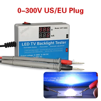 Нова led тестер на подсветката на телевизора с пускането на 0-300 В тестов инструмент за светодиодни ленти с индикатор за ток и напрежение