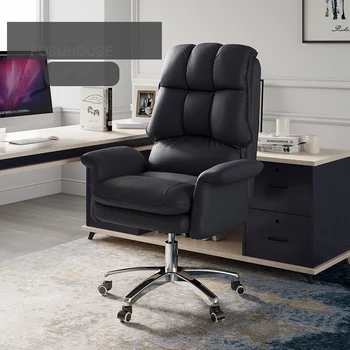 Домашни зимен офис столове Съвременно Подемни Управляемият стол Boss Компютърен стол с облегалка на Състезателен гейминг стол за Офис Мебели