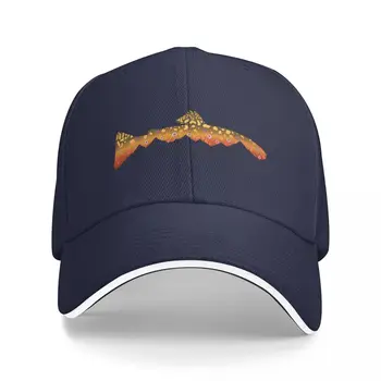 Бейзболна шапка Fly fish AppalachiaBaseball, плажна чанта, плажна шапка, мъжки шапки, Дамски
