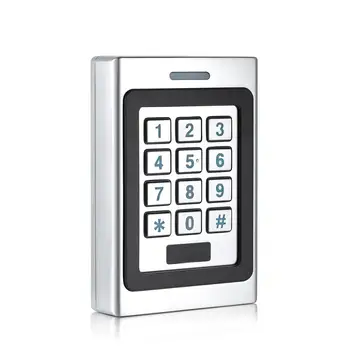 Комплект система за контрол на достъпа с RFID-клавиатура, Автоматично заключване на вратите, EM-карта на 125 khz, IP67, водоустойчив метален корпус, четец на входните врати, Самостоятелен Комплект система за контрол на достъпа с RFID-клавиатура, Автоматично заключване на вратите, EM-карта на 125 khz, IP67, водоустойчив метален корпус, четец на входните врати, Самостоятелен 5