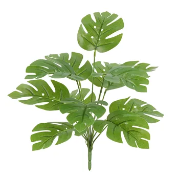 Изкуствено растение с листа костенурки, домашна договореност, цвете изкуство 